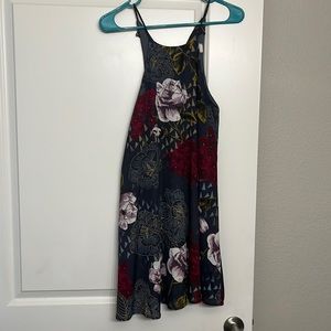 Floral mini dress
